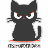 殺人日 シール (正面)