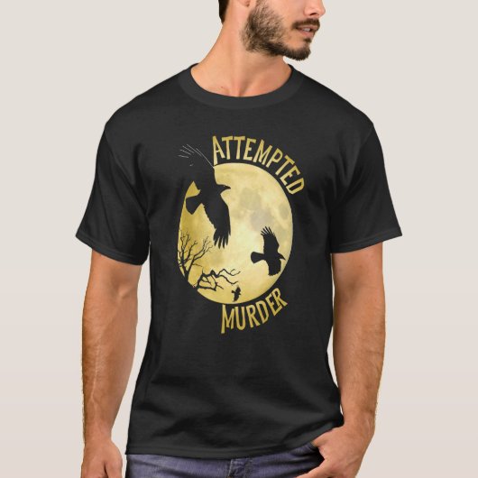 殺人未遂クロウravenコービッドパン tシャツ (正面)