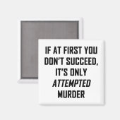 殺人未遂事件 マグネット (正面/裏面)