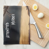 殺人未遂 キッチンタオル (四つ折り)