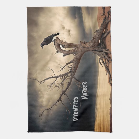 殺人未遂 キッチンタオル (縦)