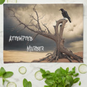 殺人未遂 キッチンタオル (折り畳み)