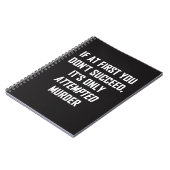 殺人未遂 ノートブック (左側)