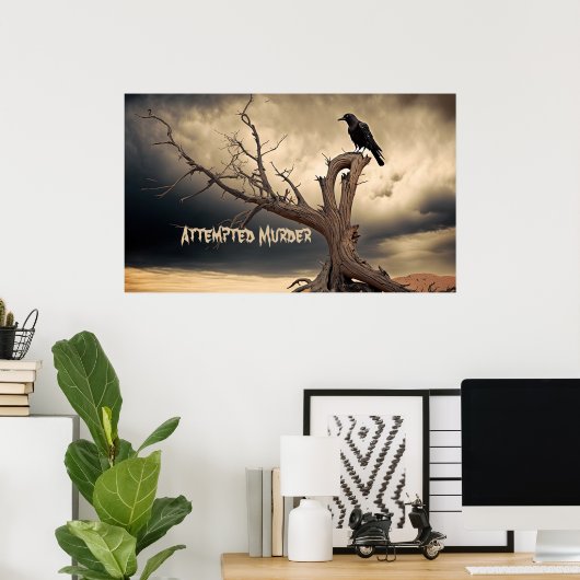 殺人未遂 ポスター (ホームオフィス)