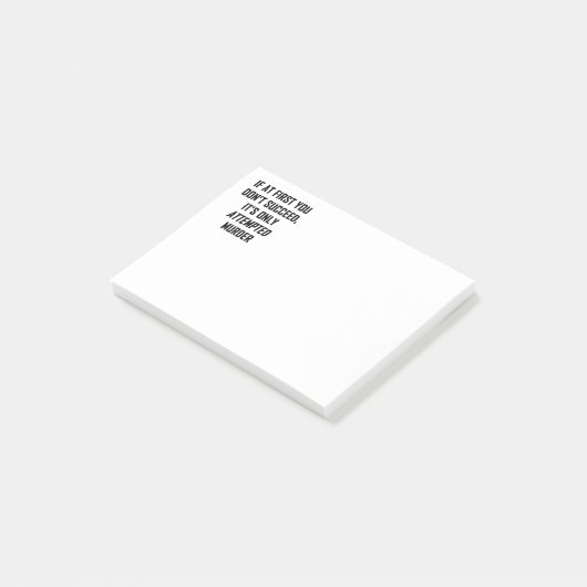 殺人未遂 ポストイット (アングル)