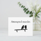 殺人未遂 ポストカード (スタンド正面)