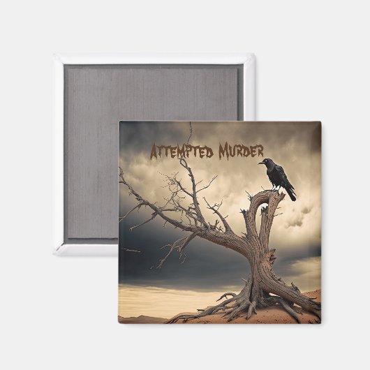 殺人未遂 マグネット (正面/裏面)