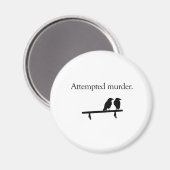 殺人未遂 マグネット (正面/裏面)