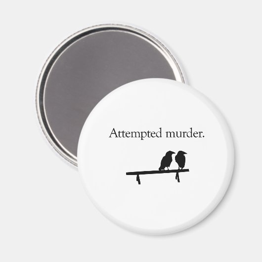 殺人未遂 マグネット (正面/裏面)