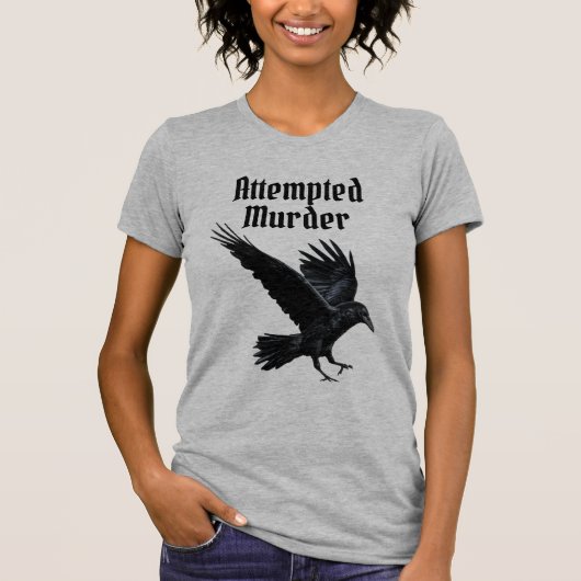 殺人未遂 Tシャツ (正面)
