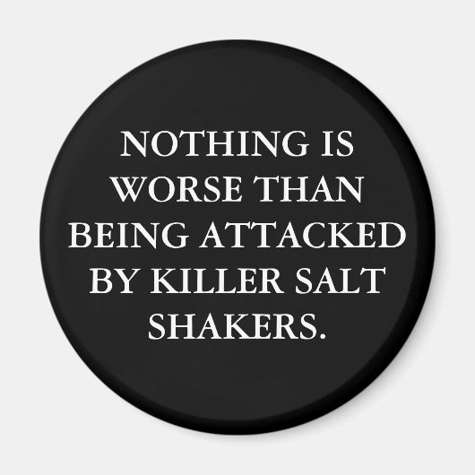 殺人犯に襲われるほど悪いことはない… マグネット (正面)