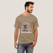 殺人罪に笑いを入れたアライグマ レインボー M Tシャツ (正面フル)