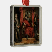 殺人者に指示しているマクベス メタルオーナメント (右)