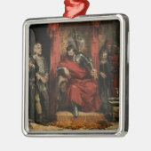 殺人者に指示しているマクベス メタルオーナメント (左)