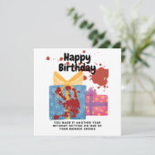 殺人誕生日に終わらない真犯人の姿 カード (スタンド正面)