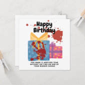 殺人誕生日に終わらない真犯人の姿 カード (正面/裏面インサイチュ)