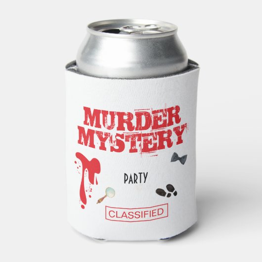 殺人謎の誕生日パーティケースファイルファイルの折り畳み 缶クーラー (缶正面)