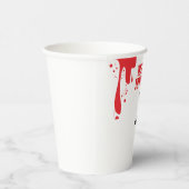 殺人謎の誕生日パーティー血エレガント染 紙コップ (右)