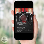 殺人謎ディナーシアターパーティの招待状 招待状