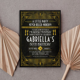 殺人謎パーティー誕生日 招待状