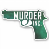 「殺人」 シール (正面)