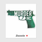 「殺人」 シール (シート)