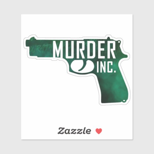 「殺人」 シール (シート)