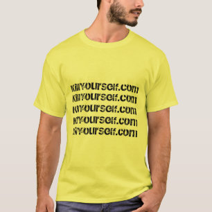 殺害あなた自身 Tシャツ