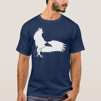 殺害のグラフィックのために急襲している白い白頭鷲 Tシャツ
