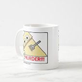 殺害のマグ コーヒーマグカップ (正面左)