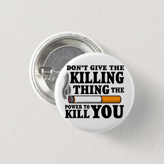 "殺害の事の… "TFioSボタン与えないで下さい 缶バッジ (正面&裏面)