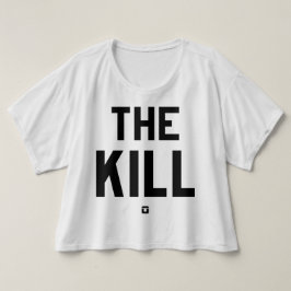 殺害の女性の穀物の上のTシャツ Tシャツ