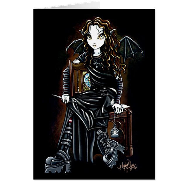 殺害の時間ゴシック様式妖精の国カード (正面)