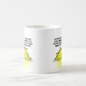 殺害の朝の人々のおもしろマグカップ コーヒーマグカップ (中央)
