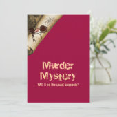 殺害の調査それを借金の催促をする 招待状 (スタンド正面)