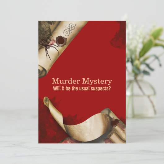 殺害の調査それを借金の催促をする 招待状 (スタンド正面)