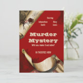 殺害の調査の映画のポスターの誕生日 招待状 (スタンド正面)