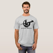 殺害の重力の極度な運動Tシャツ。 Tシャツ (正面フル)