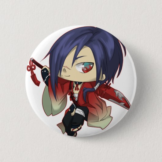 殺害のKoujaku劇的なPin 缶バッジ (正面)