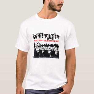 殺害、殺害、死、埋葬の(不気味な) Tシャツ