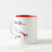 殺書害が悪いから ツートーンマグカップ (正面左)