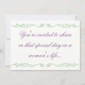 殺菌のパーティの招待状 招待状 (正面)