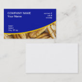 殻から取り出されたペカン 名刺 (正面/裏面)