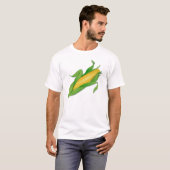 殻を持つトウモロコシ Tシャツ (正面フル)