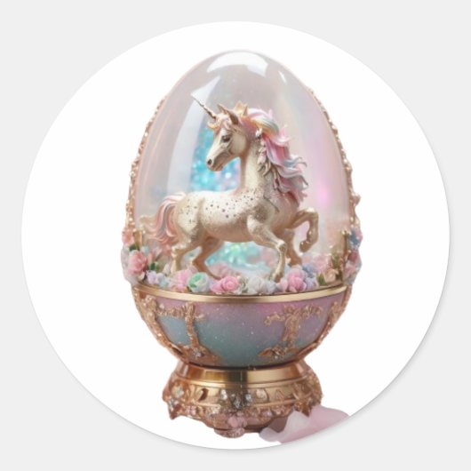 殻付き卵 ラウンドシール (正面)