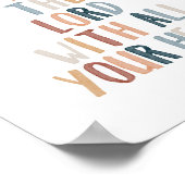 殿様のポスターを信頼せよ ポスター (角)