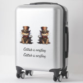 毅然として全力を尽す シール (スーツケース)