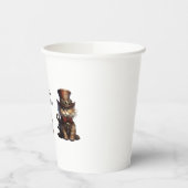 毅然として全力を尽す 紙コップ (左)