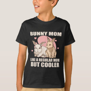 母うさぎ動物うさぎ母 Tシャツ