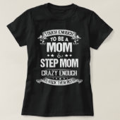 母おばあちゃん母になるほどタフな Tシャツ (デザイン正面)